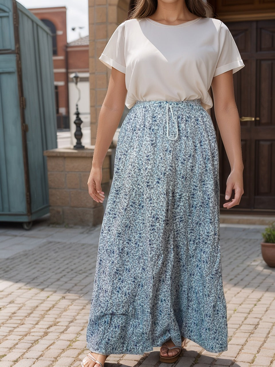 Coastal Breeze Maxi Skirt